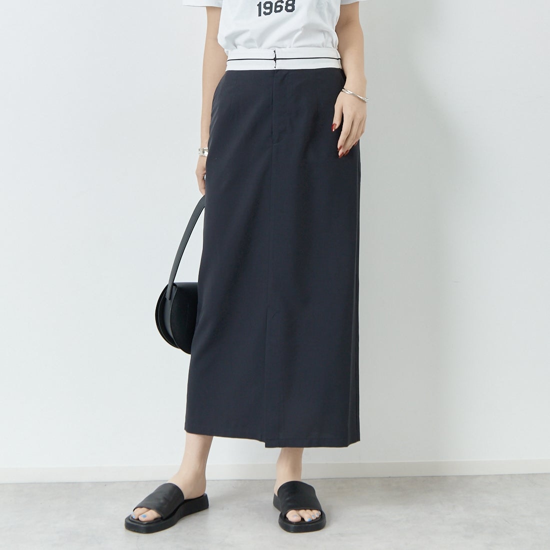 004 ﾌﾞﾗｯｸ&&モデル身長：167cm 着用サイズ：38&&