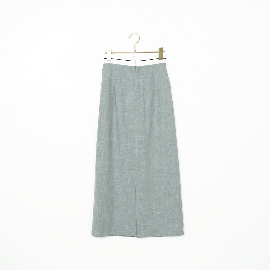 Jeans Factory Clothes [ジーンズファクトリークローズ] シャンブレーエステマーベルトスカート [21255053] 002 ｸﾞﾚｰ
