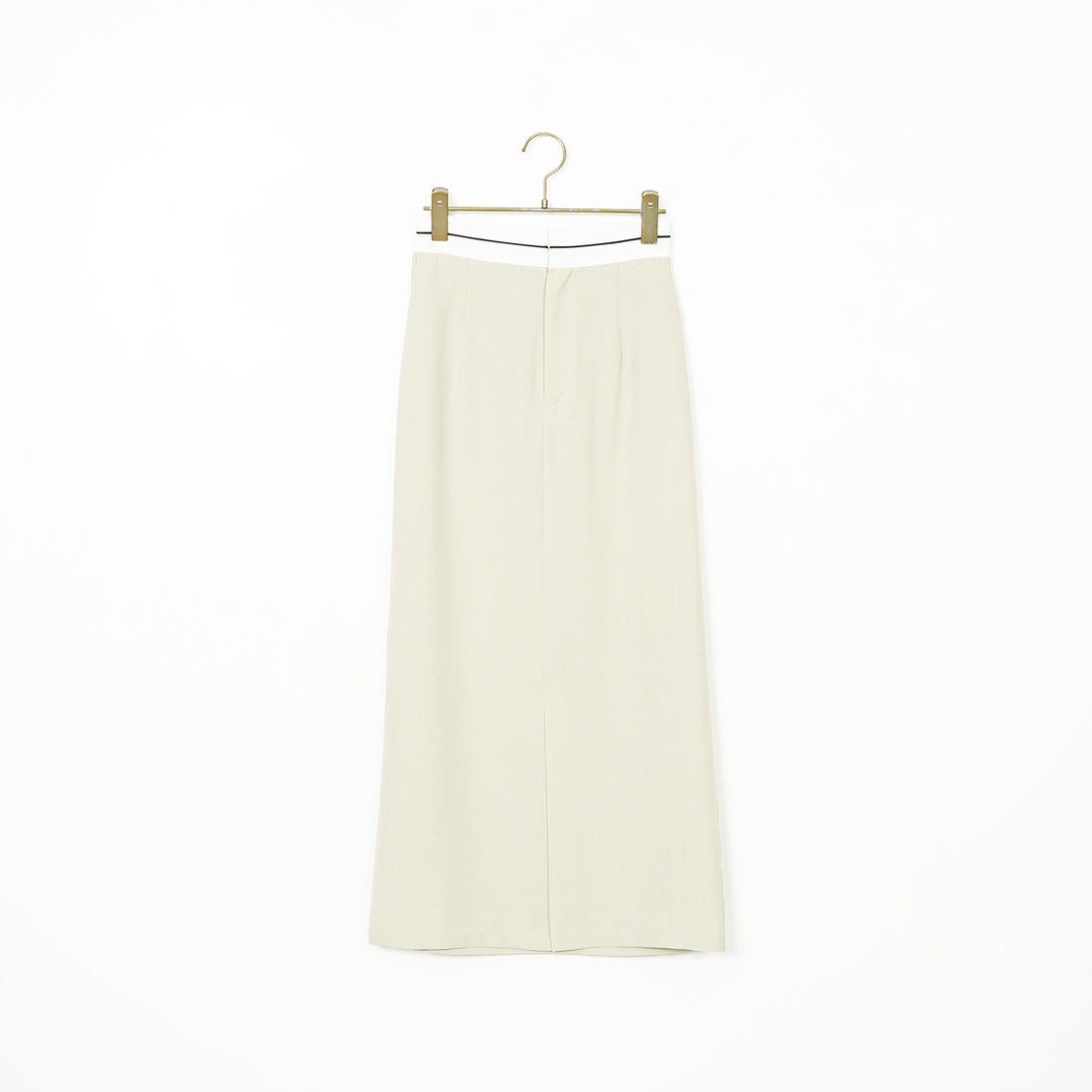 Jeans Factory Clothes [ジーンズファクトリークローズ] シャンブレーエステマーベルトスカート [21255053] 033 ﾍﾞｰｼﾞｭ