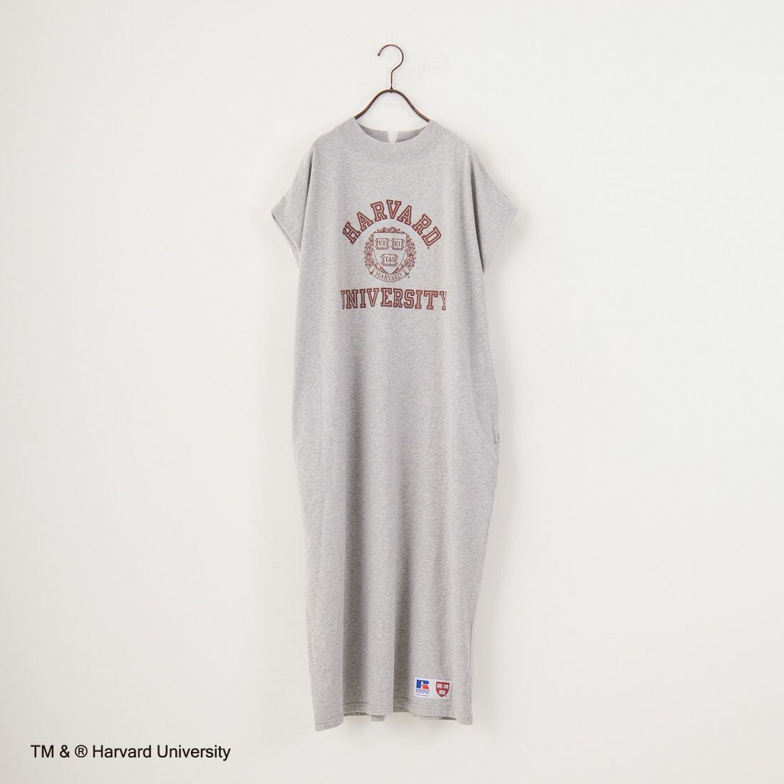 RUSSELL ATHLETIC [ラッセル アスレチック] カレッジロゴノースリーブワンピース [RCW-25032-HD] 03H H.GRAY