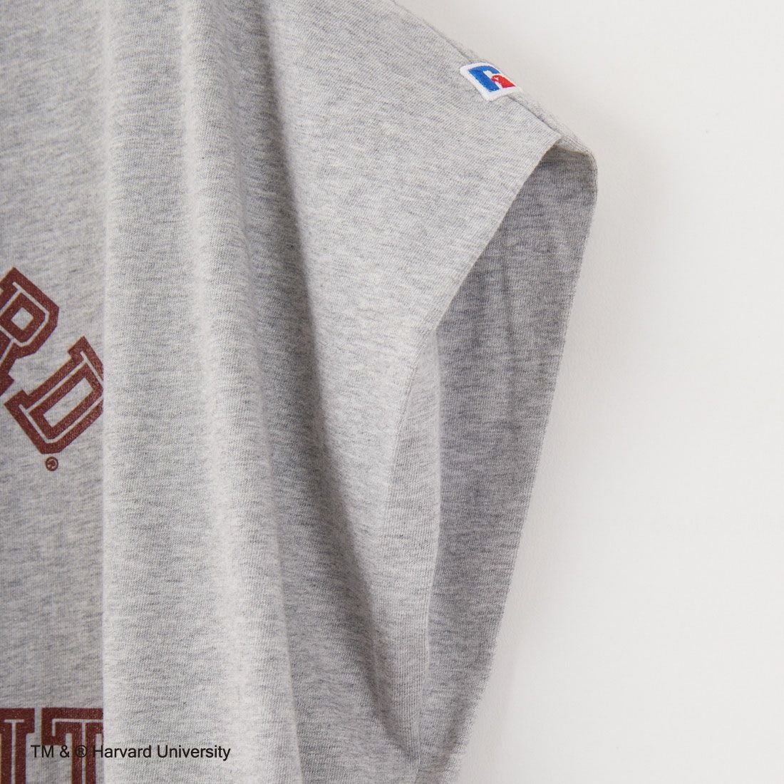 RUSSELL ATHLETIC [ラッセル アスレチック] カレッジロゴノースリーブワンピース [RCW-25032-HD] 03H H.GRAY