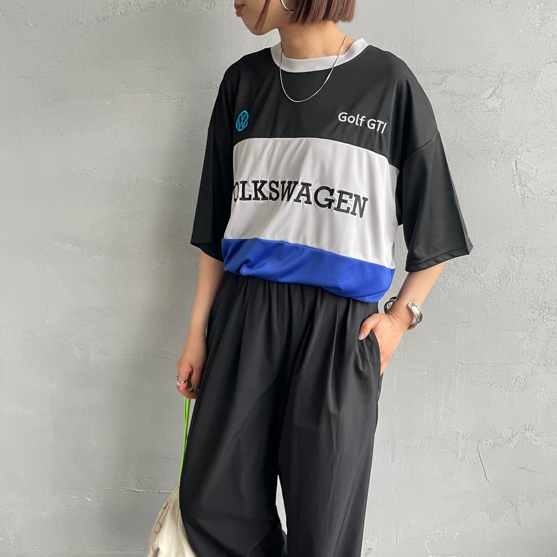 0203-6 レーシング Tシャツ Volkswagen racing 21 Volkswagen × JEANSFACTORY [フォルクスワーゲン × ジーンズ