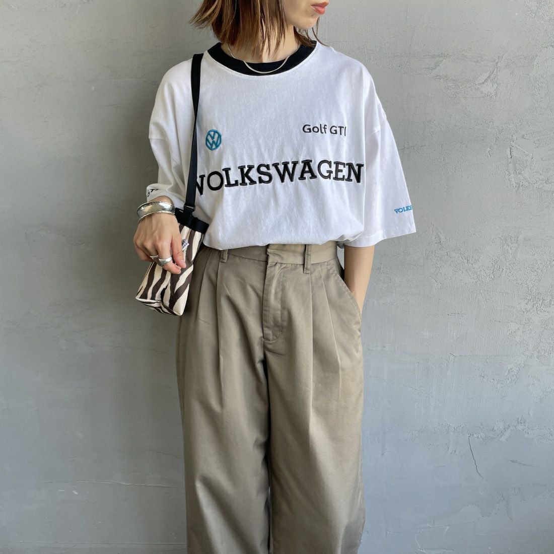 WHITE&&モデル身長：158cm 着用サイズ：S&&