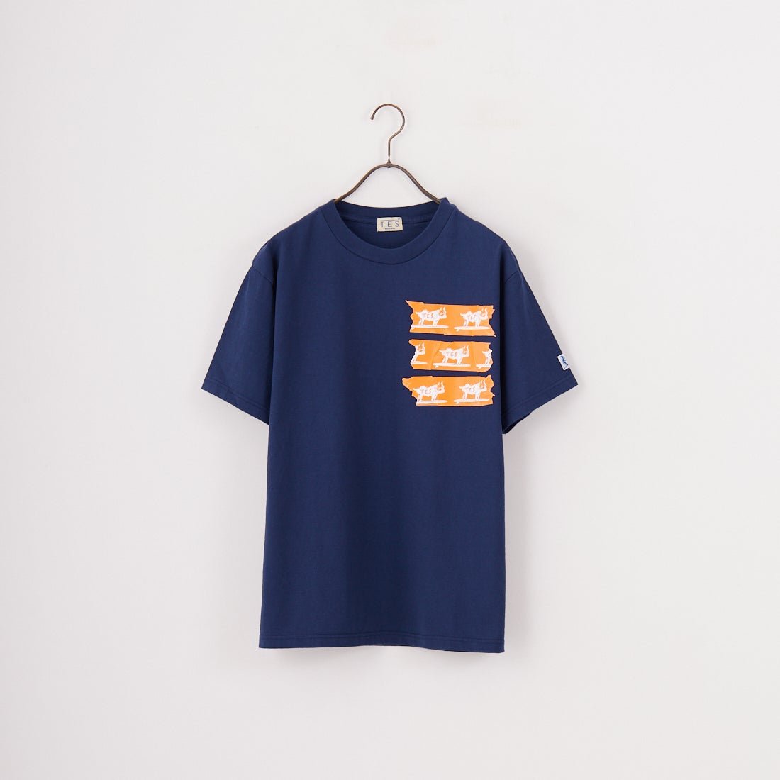 The Endless Summer [エンドレスサマー] TES BUHIテーププリントTシャツ [FT-25574311] 60 NAVY