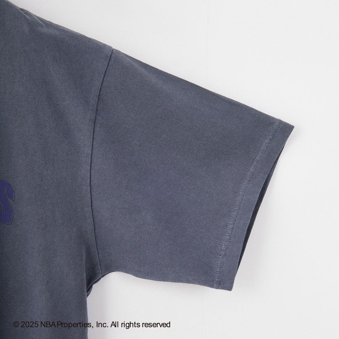 OFF THE COURT BY NBA [オフ ザ コート バイ エヌビーエー] 別注 プリントTシャツ [F-25SS-001-JF] LAKERS BLK