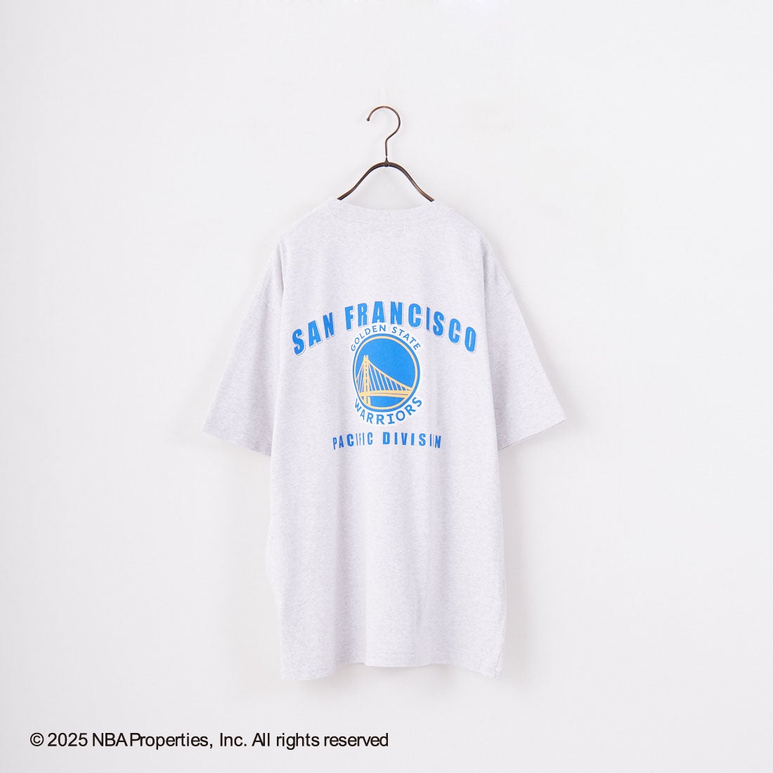 OFF THE COURT BY NBA [オフ ザ コート バイ エヌビーエー] 別注 プリントTシャツ [F-25SS-001-JF] WARRIORS A