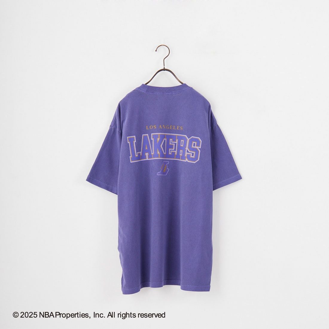 OFF THE COURT BY NBA [オフ ザ コート バイ エヌビーエー] 別注 プリントTシャツ [F-25SS-001-JF] LAKERS PPL