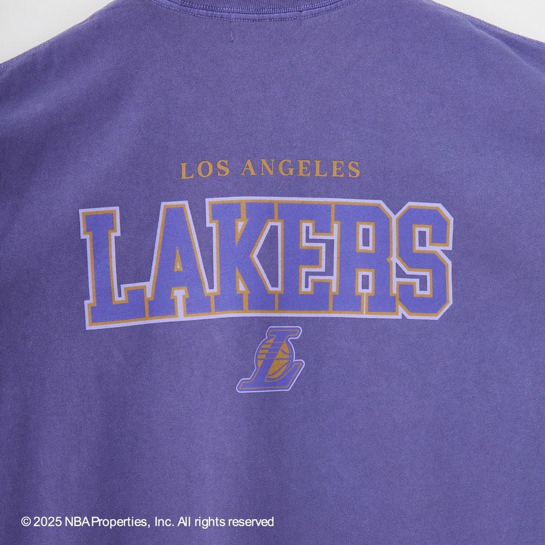OFF THE COURT BY NBA [オフ ザ コート バイ エヌビーエー] 別注 プリントTシャツ [F-25SS-001-JF] LAKERS PPL