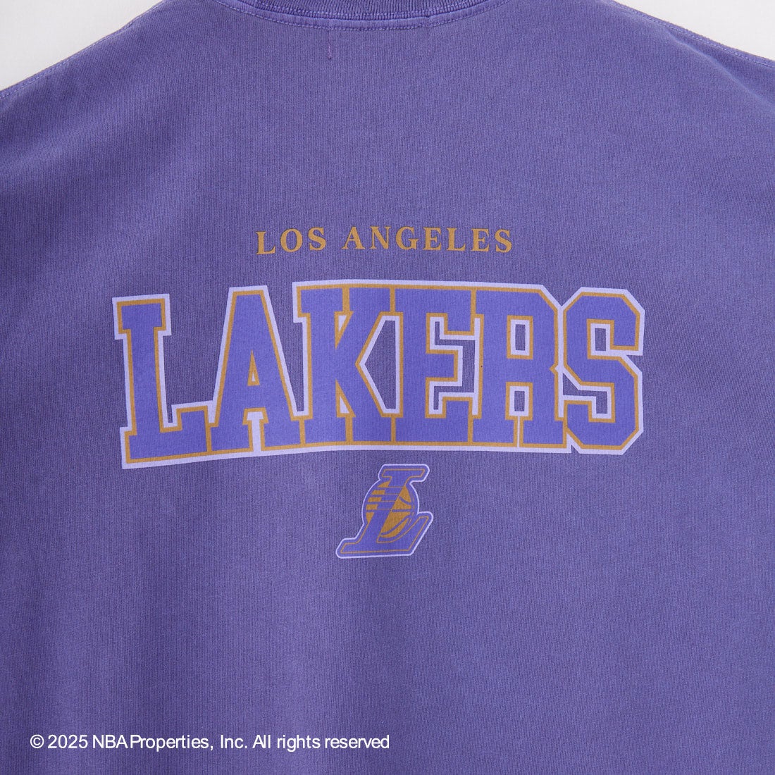 OFF THE COURT BY NBA [オフ ザ コート バイ エヌビーエー] 別注 プリントTシャツ [F-25SS-001-JF] LAKERS PPL
