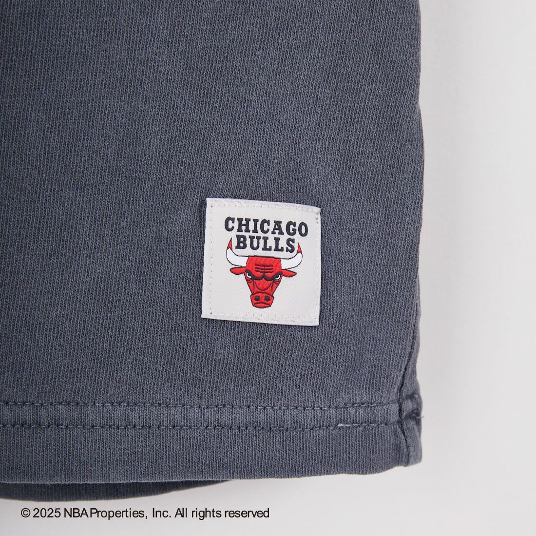 OFF THE COURT BY NBA [オフ ザ コート バイ エヌビーエー] 別注 プリントTシャツ [F-25SS-001-JF] BULLS BLK