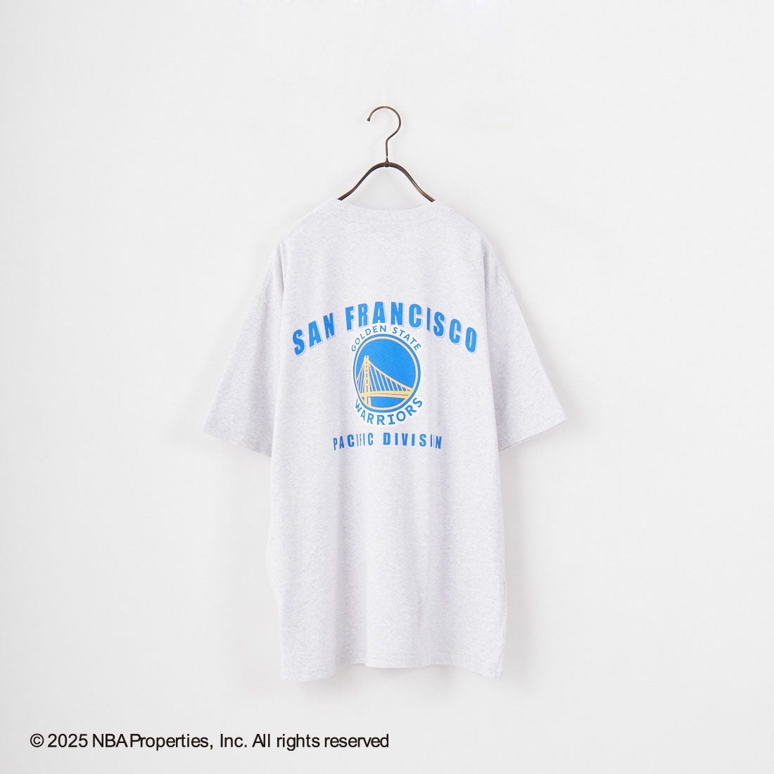 OFF THE COURT BY NBA [オフ ザ コート バイ エヌビーエー] 別注 プリントTシャツ [F-25SS-001-JF] WARRIORS A