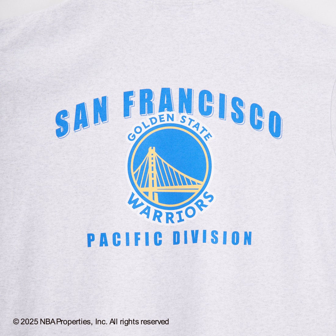 OFF THE COURT BY NBA [オフ ザ コート バイ エヌビーエー] 別注 プリントTシャツ [F-25SS-001-JF] WARRIORS A