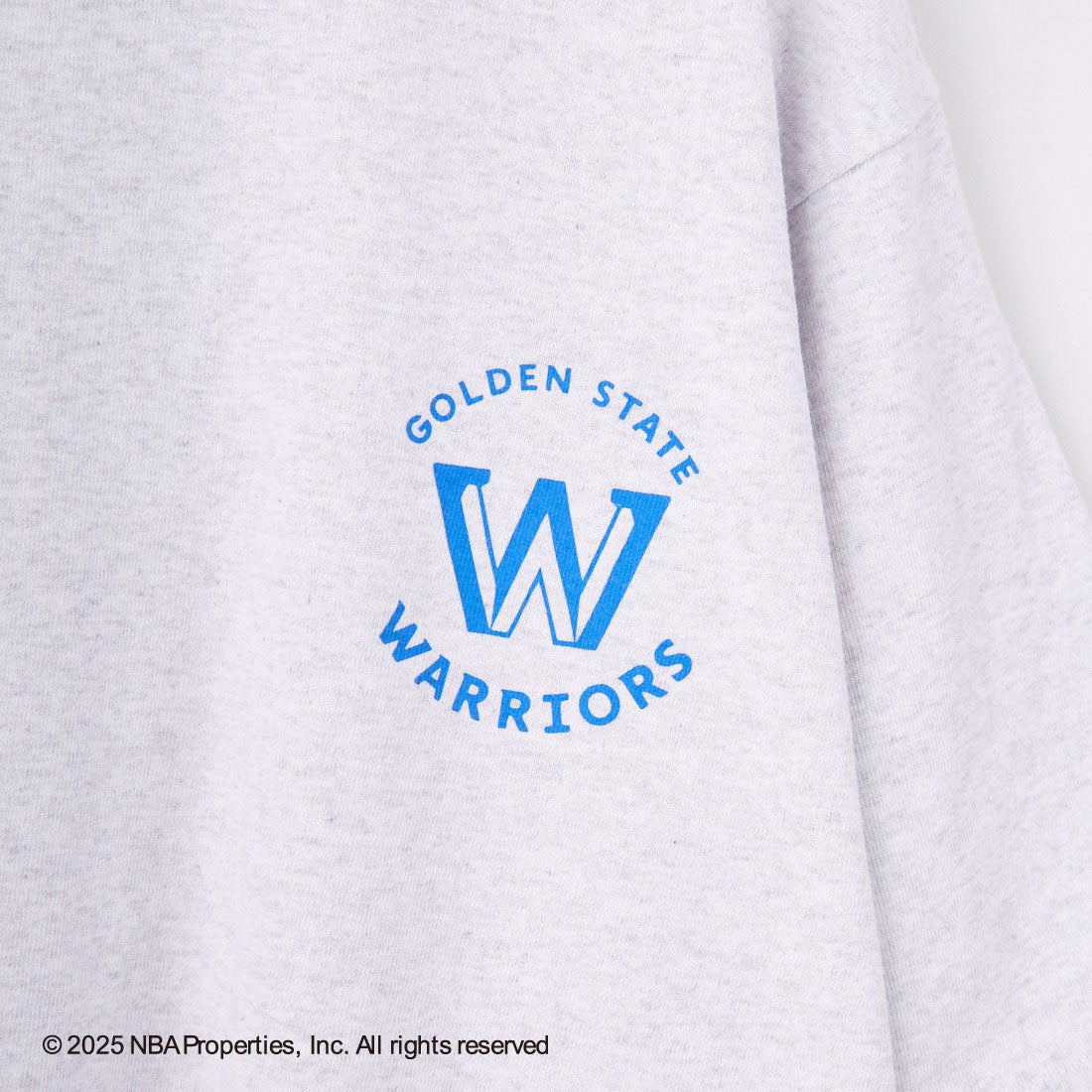 OFF THE COURT BY NBA [オフ ザ コート バイ エヌビーエー] 別注 プリントTシャツ [F-25SS-001-JF] WARRIORS A