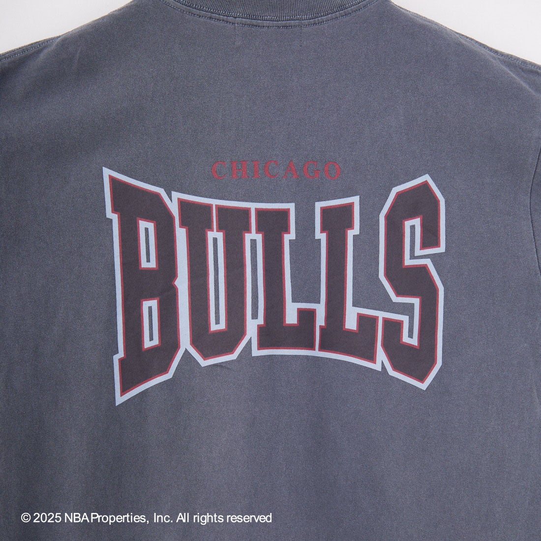 OFF THE COURT BY NBA [オフ ザ コート バイ エヌビーエー] 別注 プリントTシャツ [F-25SS-001-JF] BULLS BLK