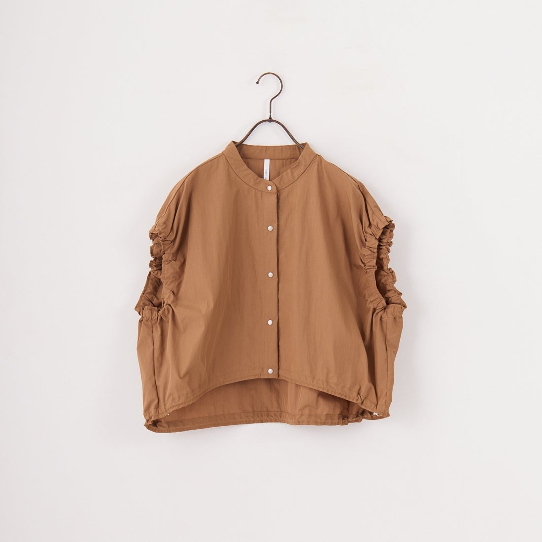 DIGNITE COLLIER [ディニテコリエ] ショートスナップブラウス [80255250] 036 ﾌﾞﾗｳﾝ