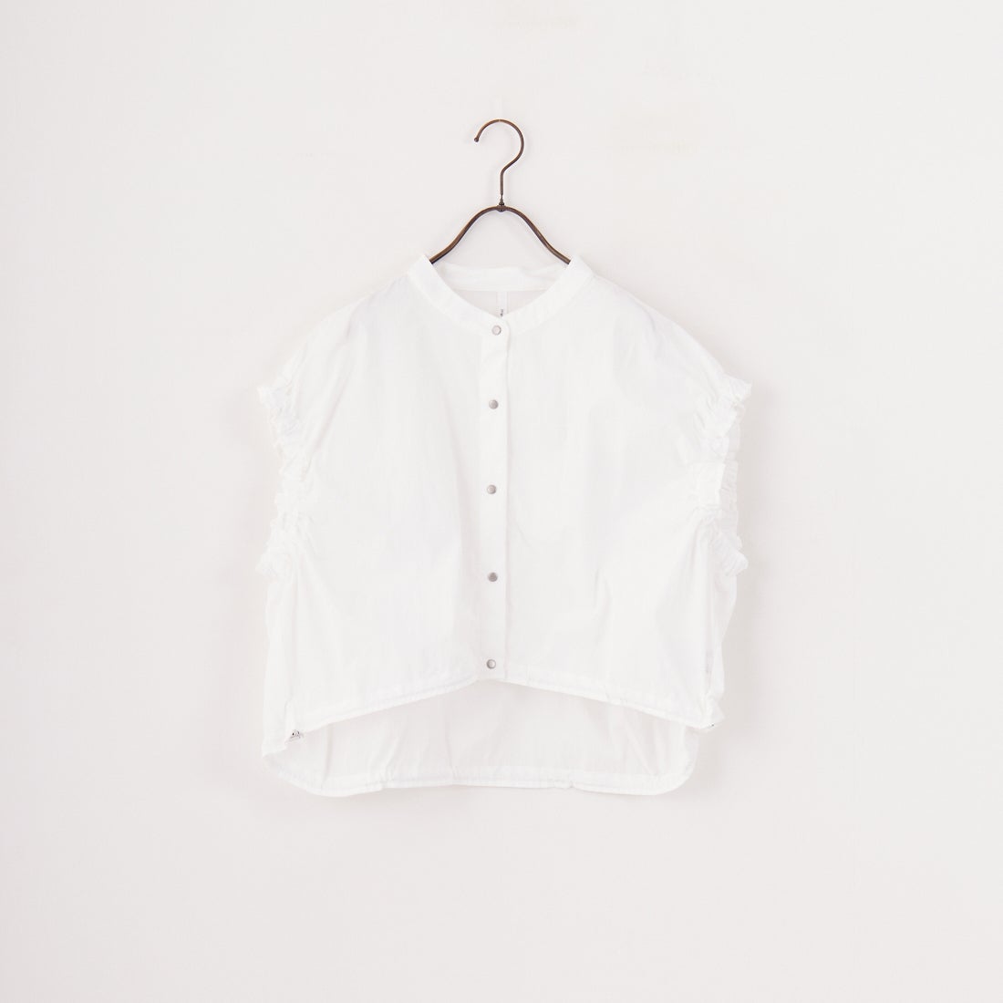 DIGNITE COLLIER [ディニテコリエ] ショートスナップブラウス [80255250] 031 ｵﾌﾎﾜｲﾄ