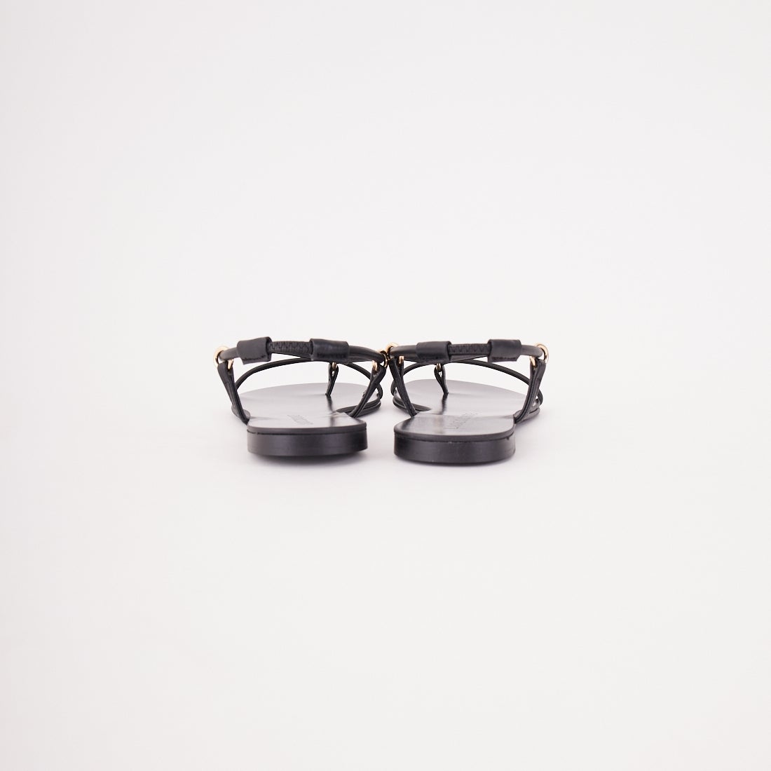 LAOCOONTE [ラオコーンテ] レザーコードサンダル [AMIRA-SOFIA] 01 BLACK