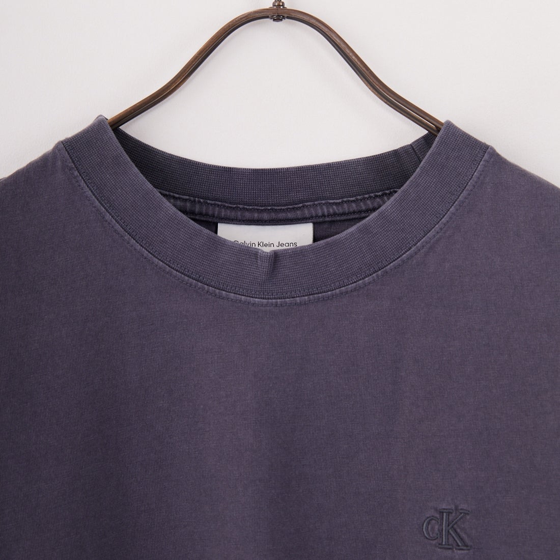 Calvin Klein [カルバンクライン] ジャージーショートスリーブTシャツ [4RB285G] 4XN
