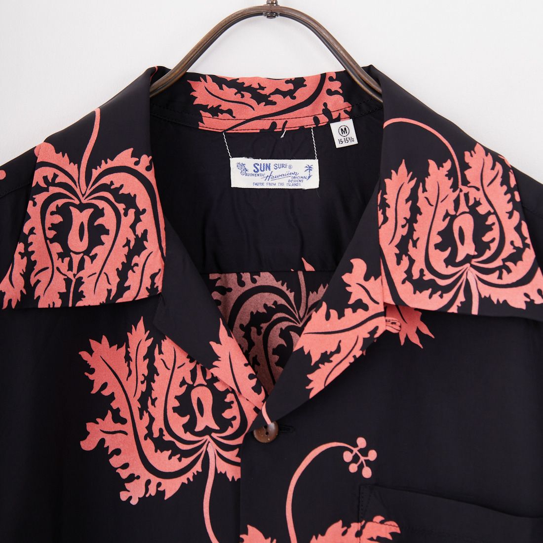 SUN SURF [サンサーフ] レーヨンハワイアンシャツ [SS39412] 119 BLACK