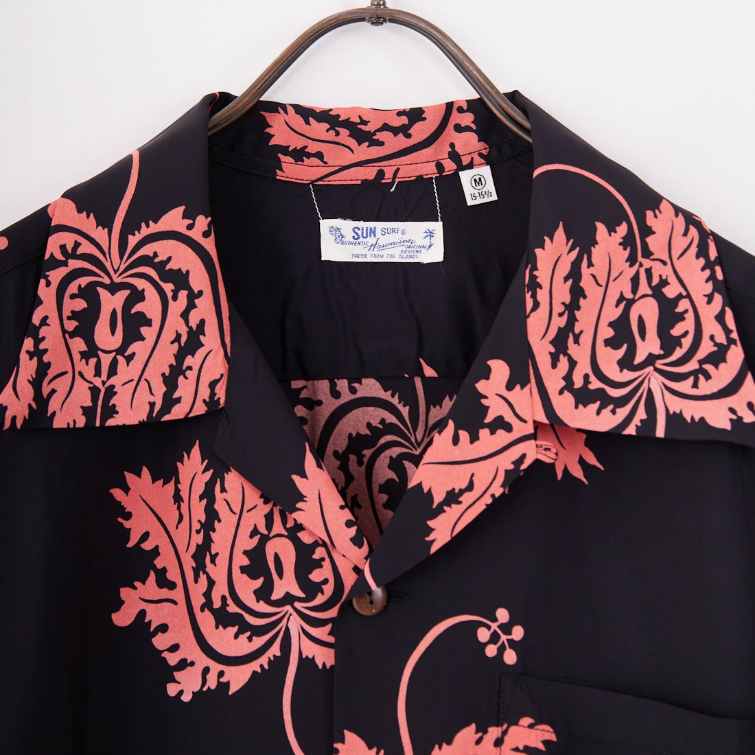 SUN SURF [サンサーフ] レーヨンハワイアンシャツ [SS39412] 119 BLACK