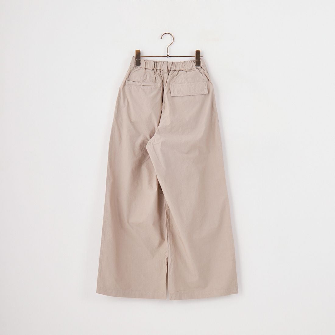 STILL BY HAND [スティルバイハンド] コットンワイドパンツ [PT01252WM] TAUPE