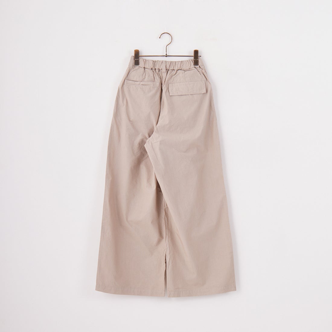 STILL BY HAND [スティルバイハンド] コットンワイドパンツ [PT01252WM] TAUPE
