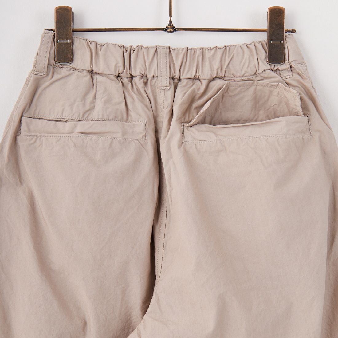 STILL BY HAND [スティルバイハンド] コットンワイドパンツ [PT01252WM] TAUPE