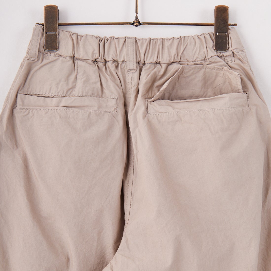 STILL BY HAND [スティルバイハンド] コットンワイドパンツ [PT01252WM] TAUPE