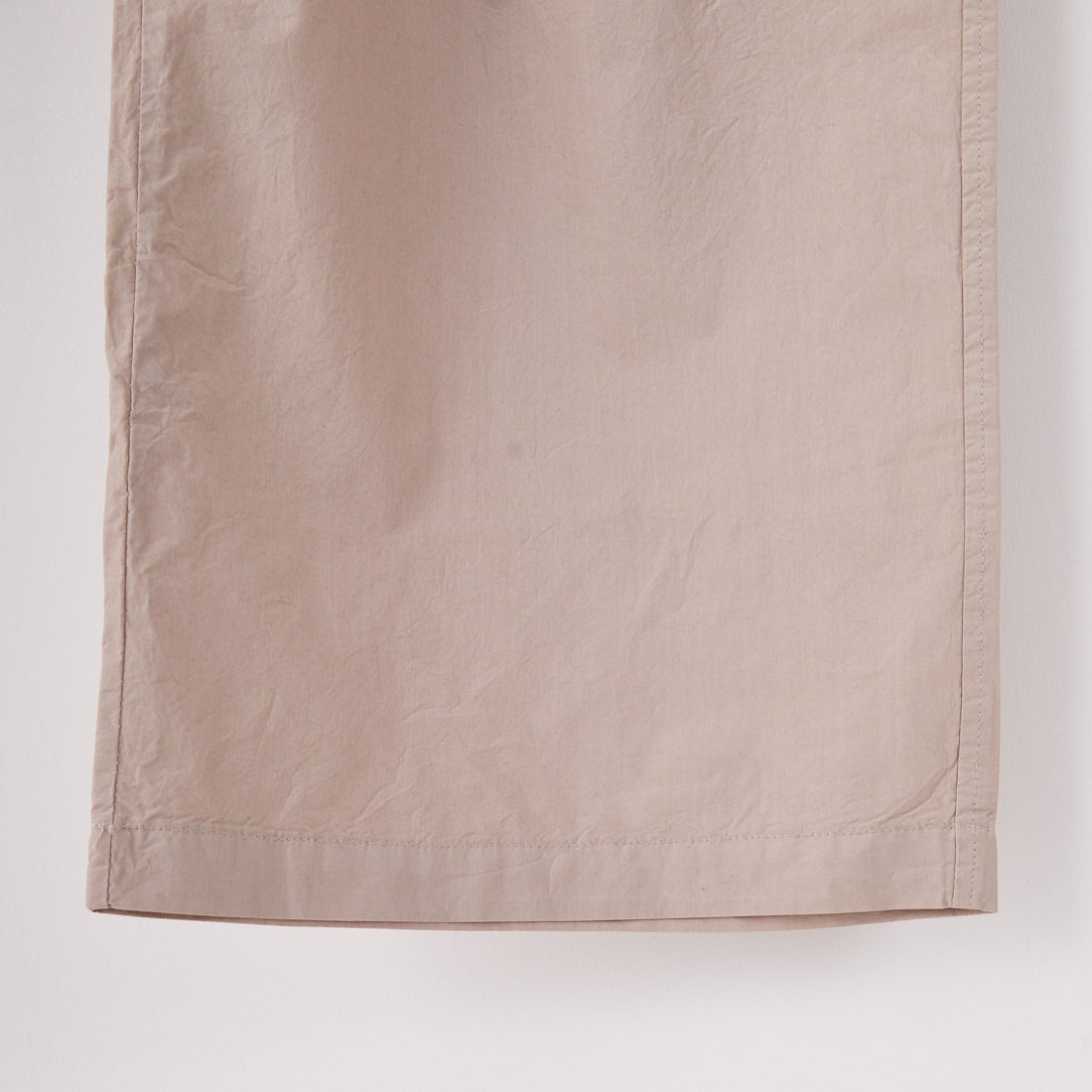 STILL BY HAND [スティルバイハンド] コットンワイドパンツ [PT01252WM] TAUPE