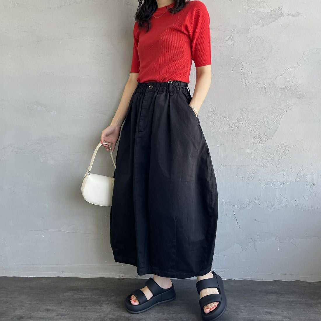 19 BLACK&&モデル身長：160cm 着用サイズ：1&&