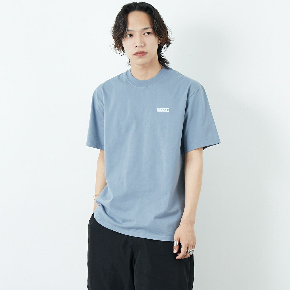 WASHED BLU&&モデル身長：179cm 着用サイズ：40&&