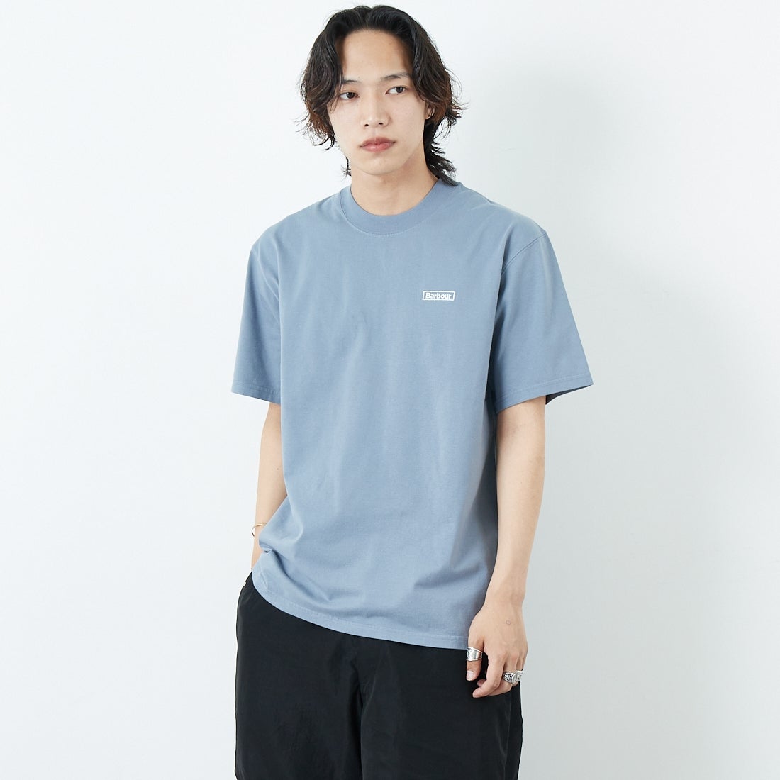 Barbour [バブアー] ウォルトンエンブロイダード オーバーサイズTシャツ [MTS1405]