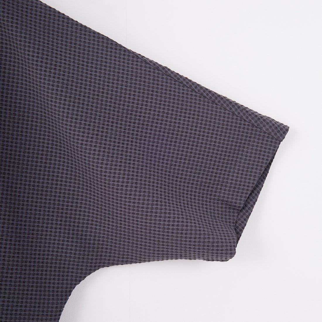 SLICK [スリック] ドットエアーシアサッカー ドルマンスリーブシャツ [5220112] 720 COAL B