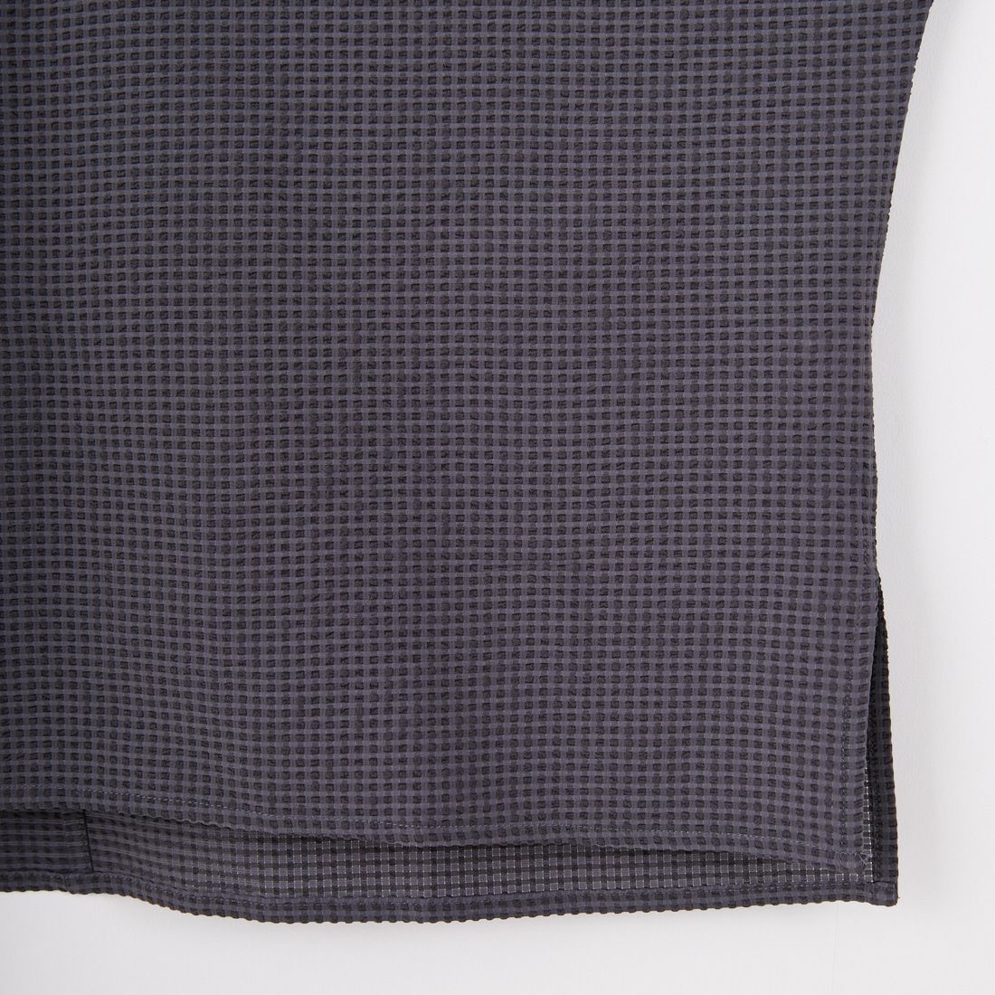 SLICK [スリック] ドットエアーシアサッカー ドルマンスリーブシャツ [5220112] 720 COAL B