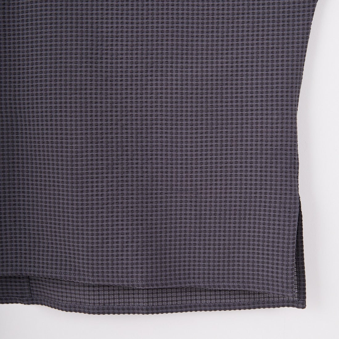 SLICK [スリック] ドットエアーシアサッカー ドルマンスリーブシャツ [5220112] 720 COAL B