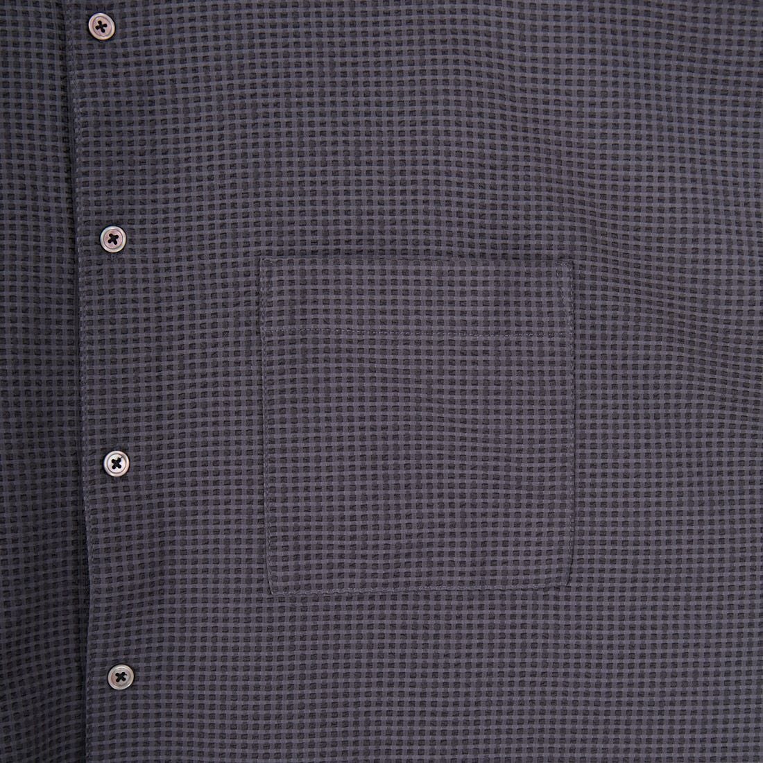 SLICK [スリック] ドットエアーシアサッカー ドルマンスリーブシャツ [5220112] 720 COAL B