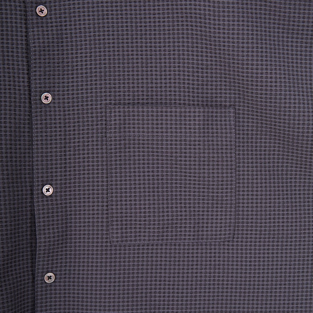 SLICK [スリック] ドットエアーシアサッカー ドルマンスリーブシャツ [5220112] 720 COAL B