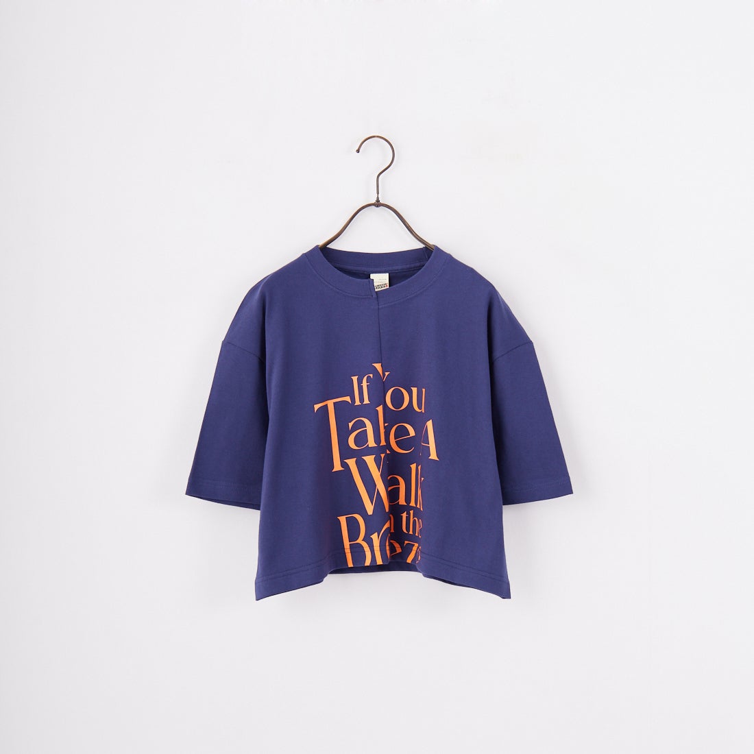 SCREEN STARS [スクリーンスターズ] 別注 リメイクプリントTシャツ [2522-RMPTIN-JF] NAVY