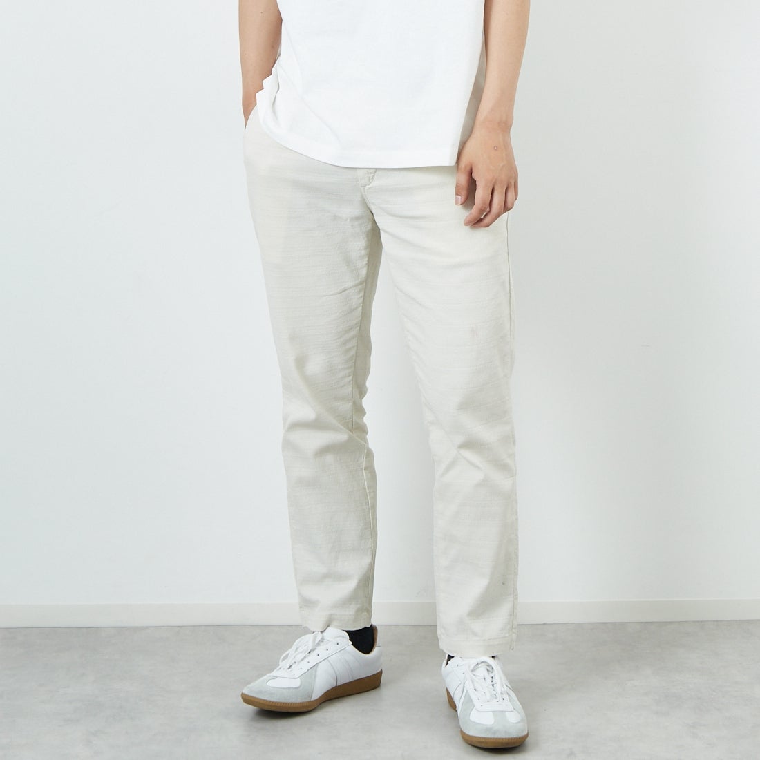 68 IVORY&&モデル身長：179cm 着用サイズ：L&&