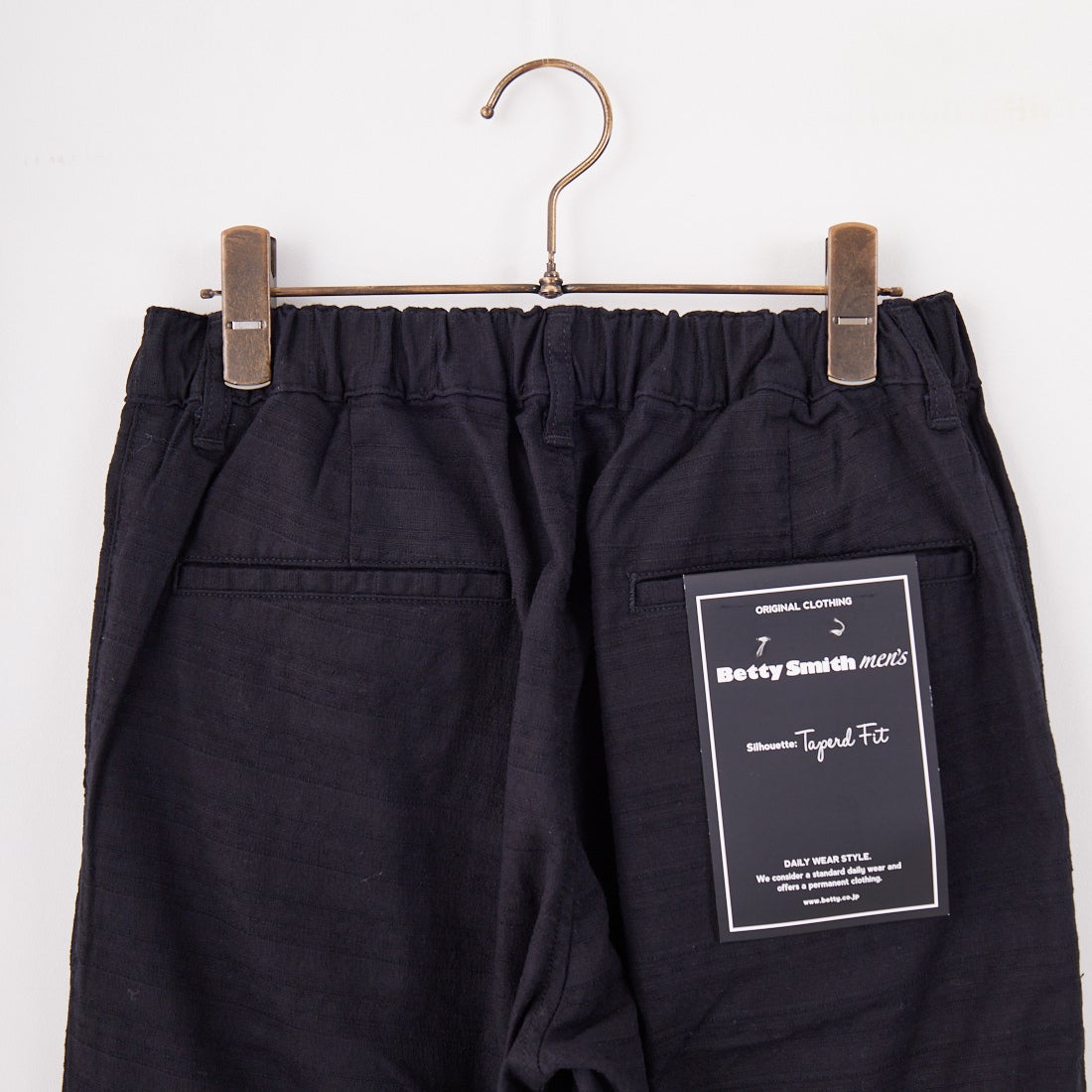 Betty Smith [ベティスミス] バニランストレッチイージートラウザー [BAM-521] 61 BLACK