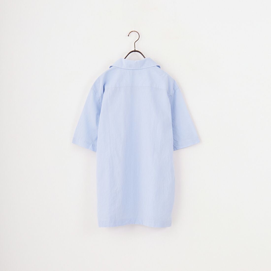 FRED PERRY [フレッドペリー] クレープコットン ショートスリーブオープンカラーシャツ [M7762] 353 L.SMOK