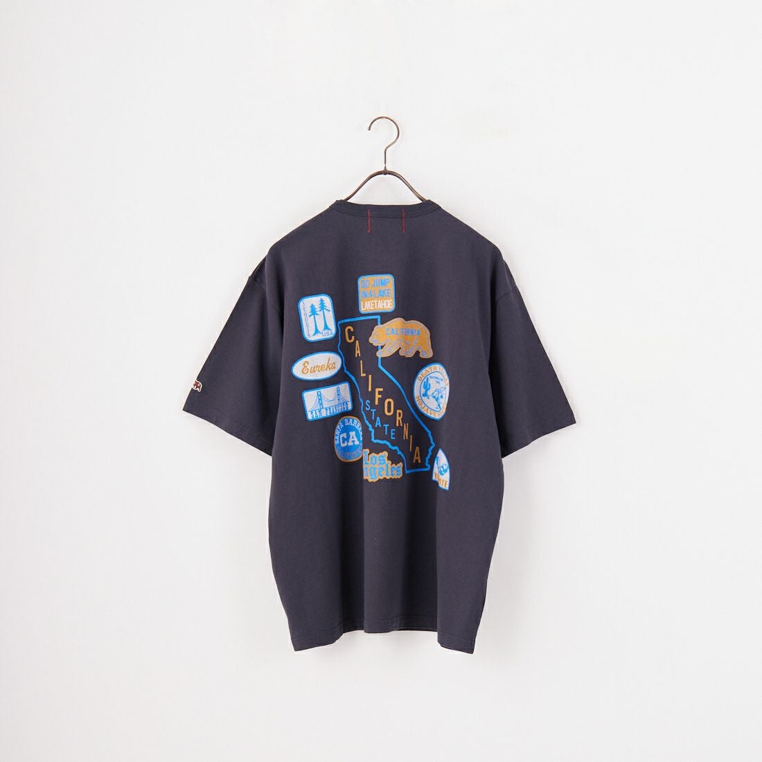 HELLO CALIF [ハローカリフ] 7.1oz天竺プリントTシャツ [HC-252-040] A SUMIKURO