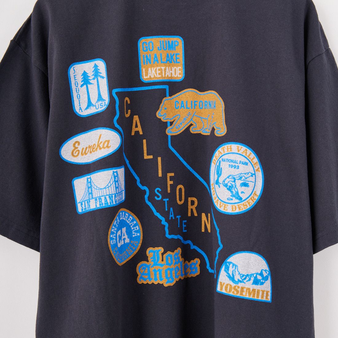 HELLO CALIF [ハローカリフ] 7.1oz天竺プリントTシャツ [HC-252-040] A SUMIKURO