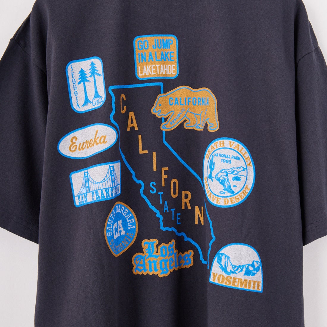 HELLO CALIF [ハローカリフ] 7.1oz天竺プリントTシャツ [HC-252-040] A SUMIKURO