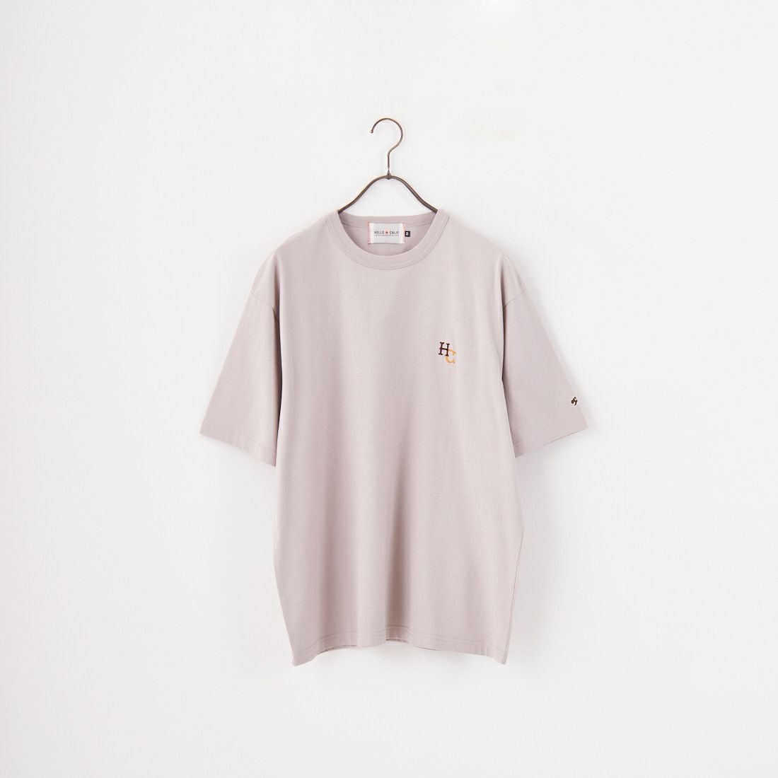 HELLO CALIF [ハローカリフ] 7.1oz天竺プリントTシャツ [HC-252-040] C GRYGE