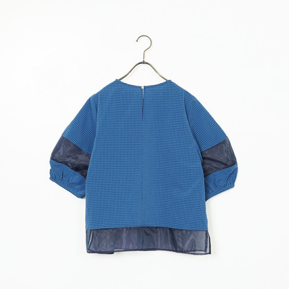 Jf Ready Made [ジェイエフレディメイド] Eサッカープルオーバーブラウス [8556310-01] 82 ﾌﾞﾙｰ