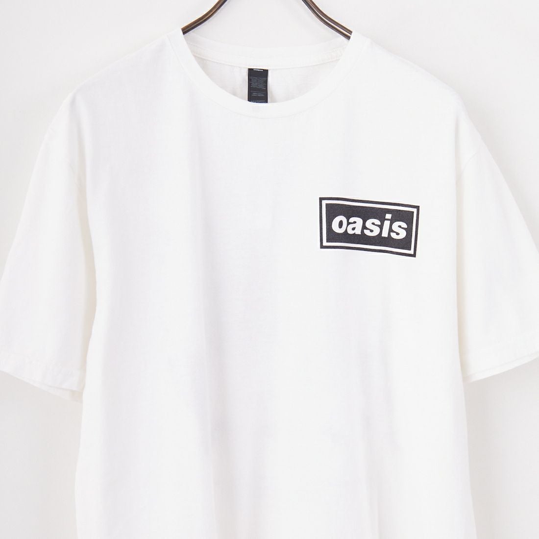 THRIFTY LOOK [スリフティールック] oasis ショートスリーブTシャツ [TL25S044-W] WHITE