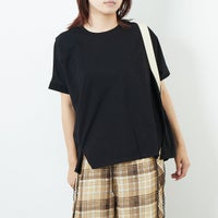 801 ﾌﾞﾗｯｸ&&モデル身長：167cm 着用サイズ：F&&