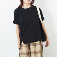 801 ﾌﾞﾗｯｸ&&モデル身長：167cm 着用サイズ：F&&