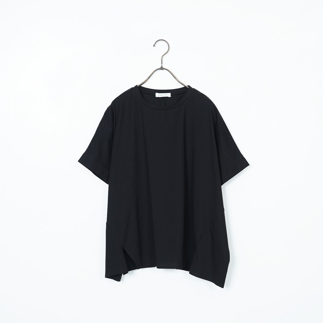 Jf Ready Made [ジェイエフレディメイド] シルケットベアスリットTシャツ [3101103] 801 ﾌﾞﾗｯｸ